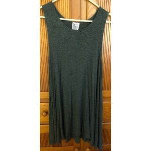 Free People Tunic Dress Charcoal XS